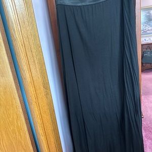 Chicos long skirt black